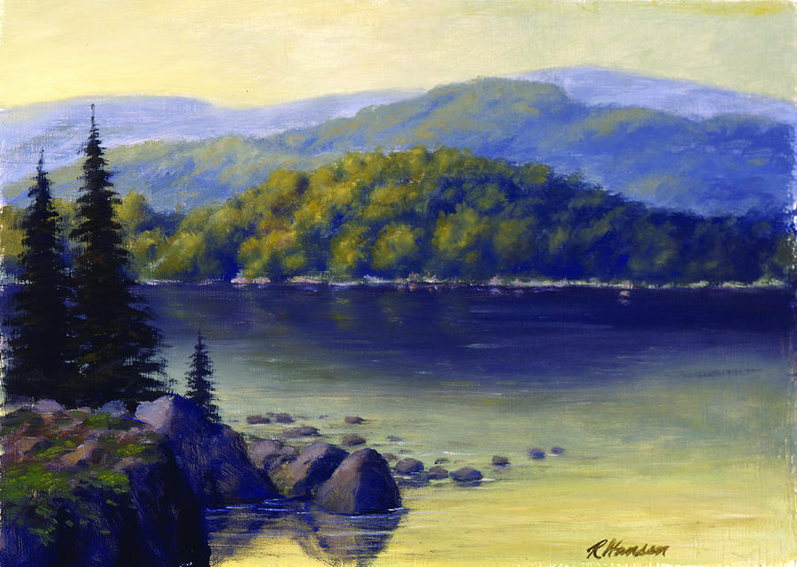 North Lake Painting by Rick Hansen