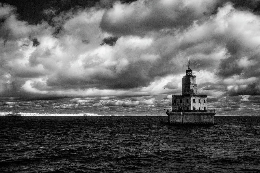 North Manitou Lighthouse Photograph by Jeffrey Holbrook