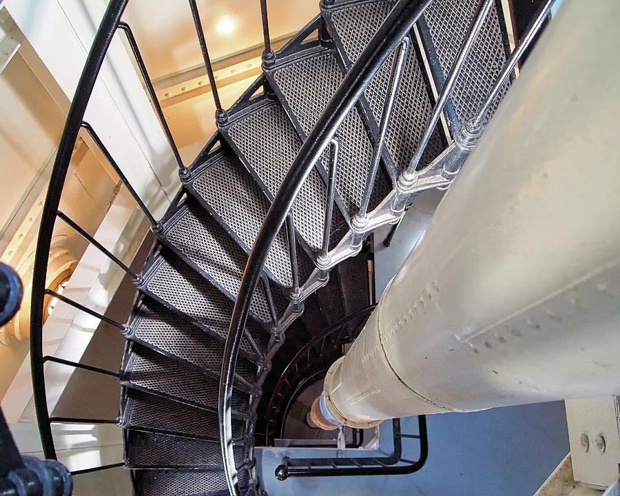 North Point Lighthouse Stairs Photograph by Scott Olsen