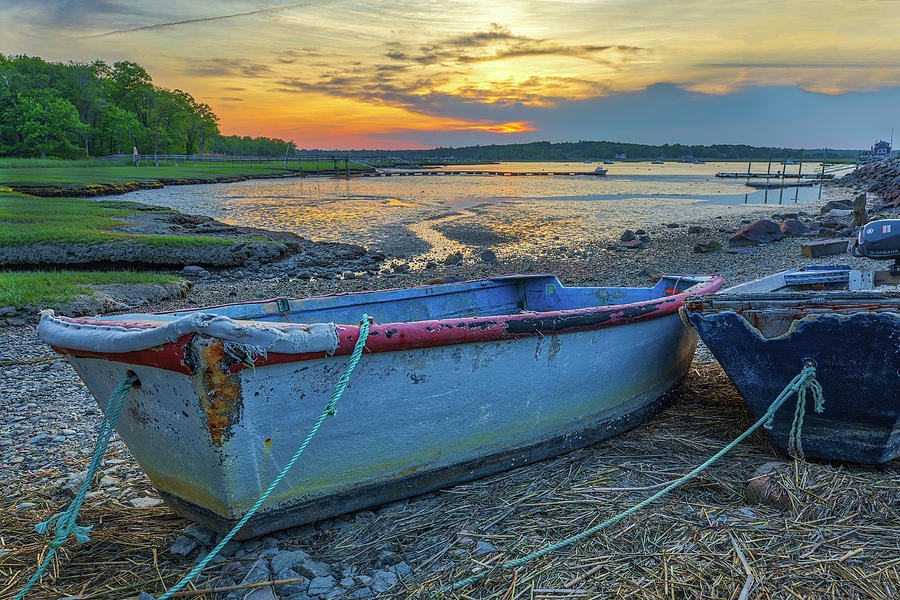 North River in Marshfield Massachusetts Photograph by Juergen Roth