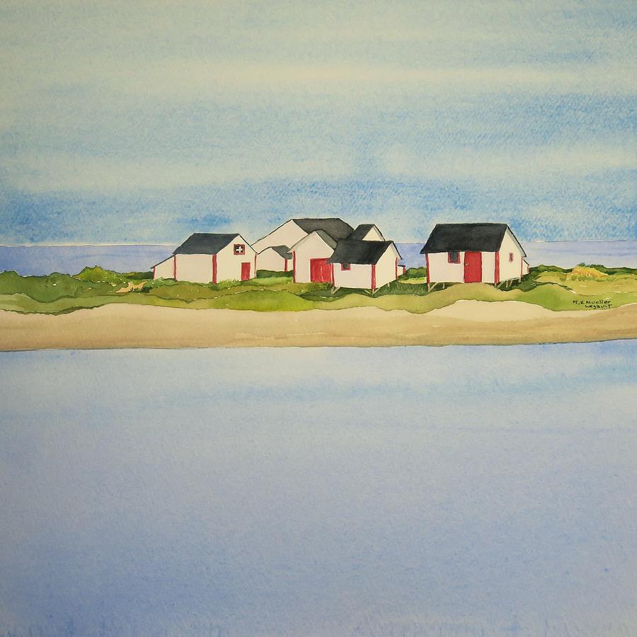 North Shore Charm Painting by Mary Ellen Mueller Legault