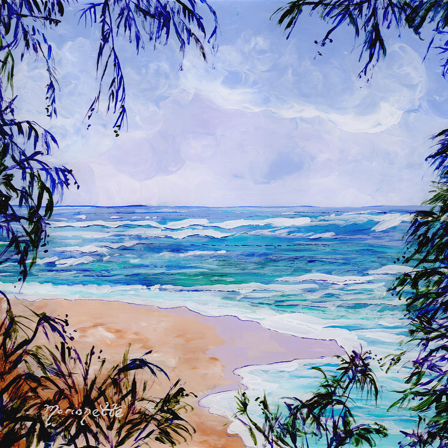North Shore Escape Painting by Marionette Taboniar