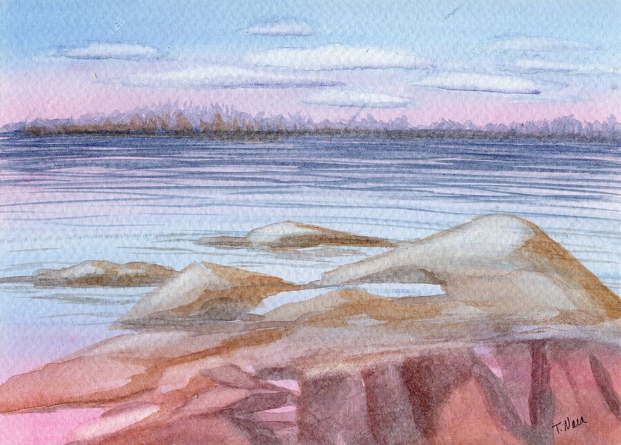 North Shore Morning Painting by Tammy Nara North Shore Morning Painting by Tammy Nara