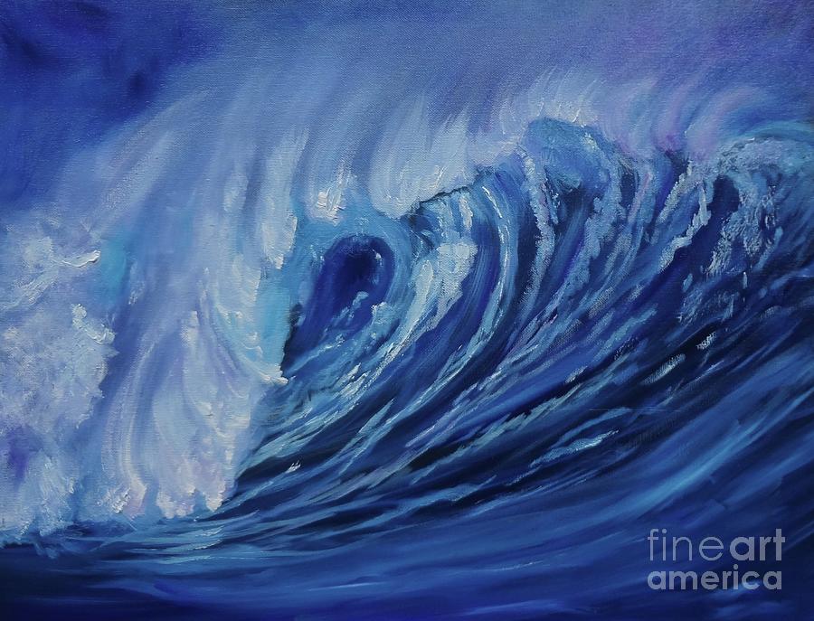 North Shore Rip Curl 11 Painting by Jenny Lee