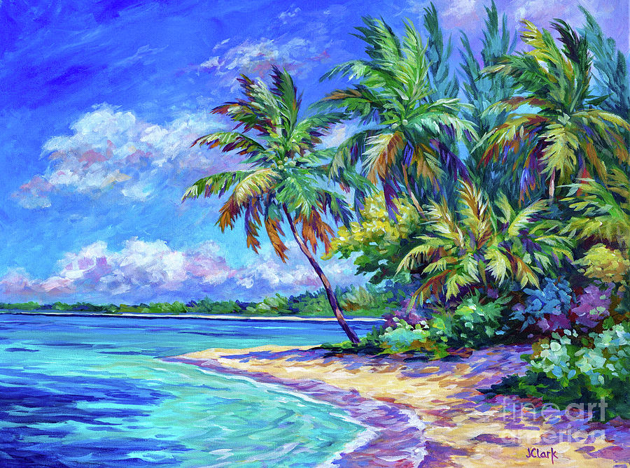 North Side Palms Painting