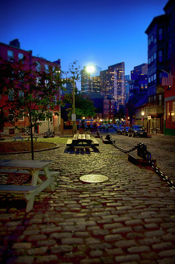 North Square - Boston North End Photograph by Joann Vitali