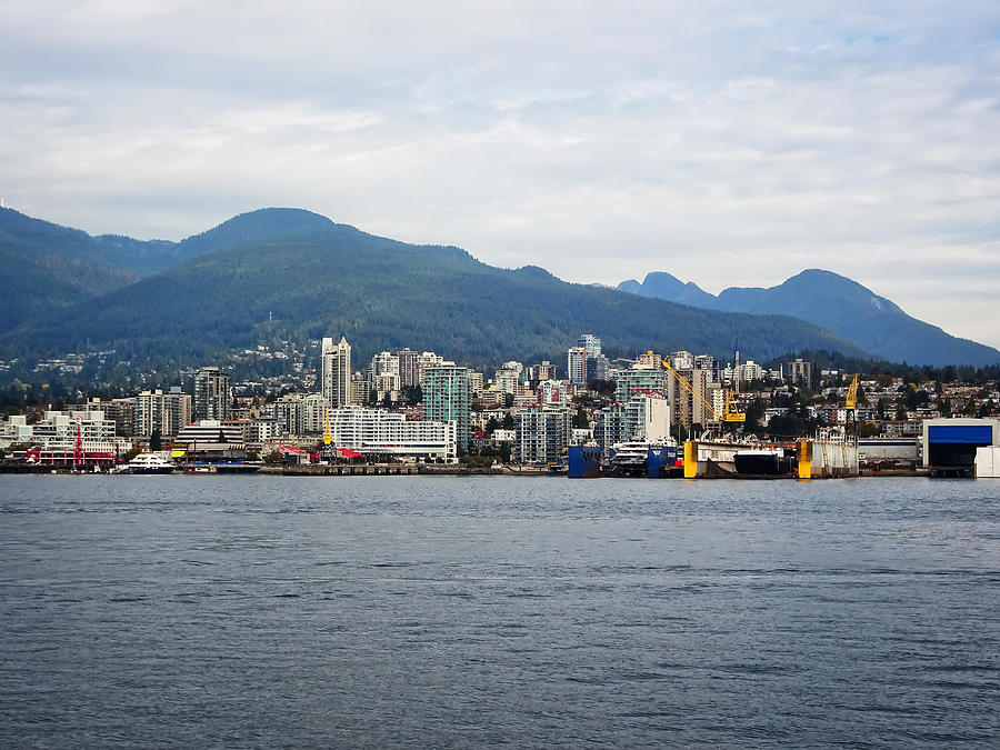 North Vancouver cityscape Photograph by Patricia Hamilton