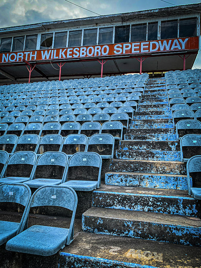 North Wilkesboro Grandstands Photograph by Rod Kaye