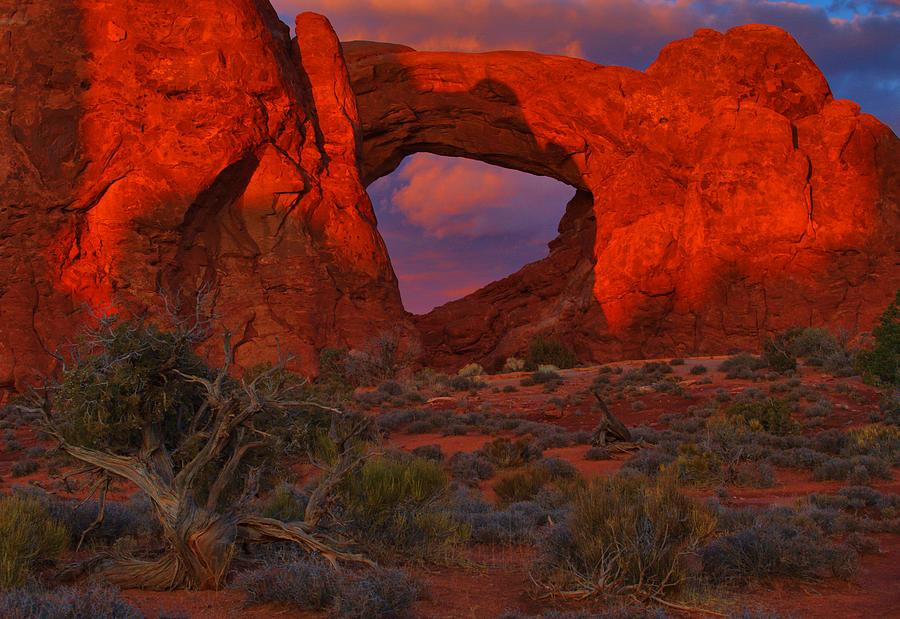 North Window Arch Photograph by Stephen Vecchiotti