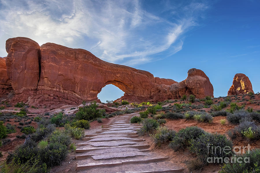 North Window in Arches National Park Photograph by Mimi Ditchie