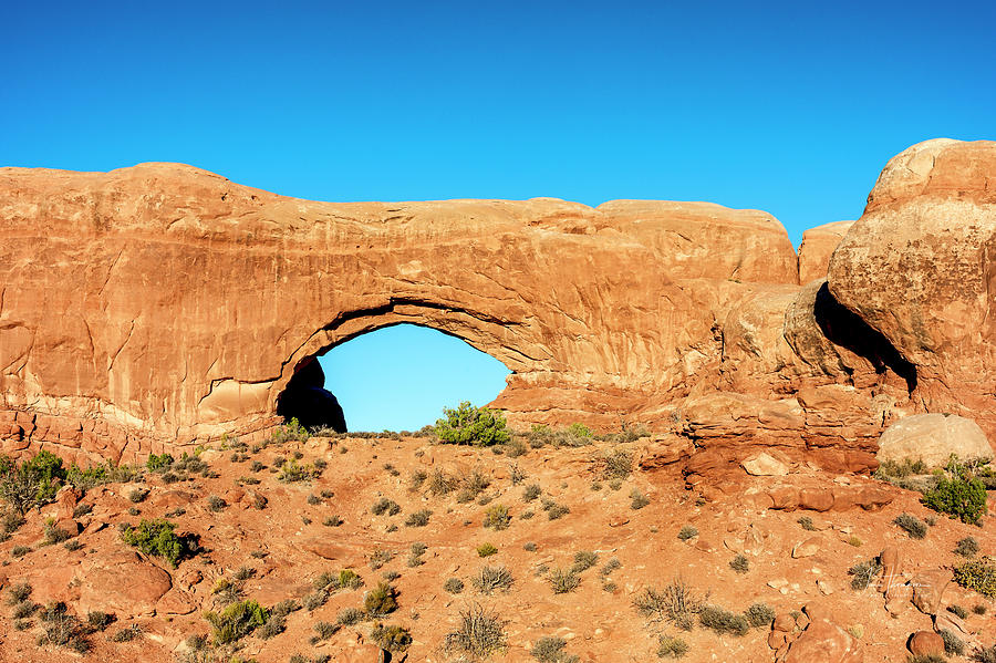 Arches National Park Photograph - North Window by Jim Thompson
