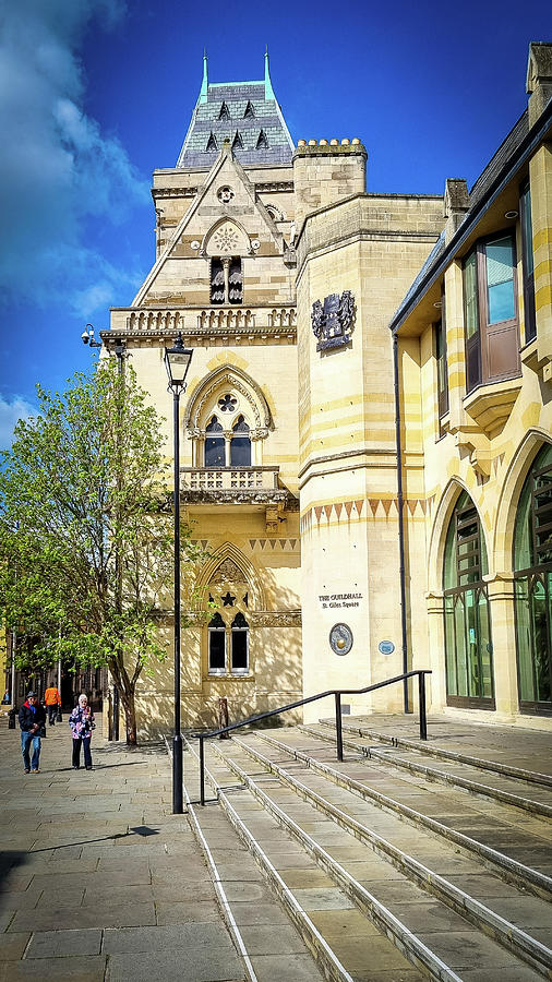 Northampton Guildhall Building in St.Giles Square England Photograph by Gordon James