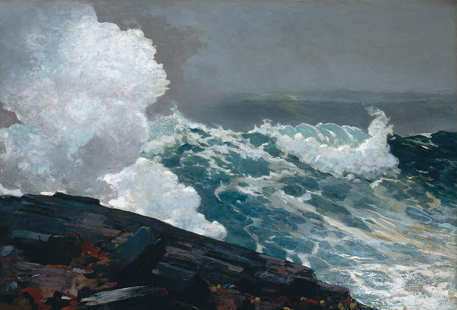 Northeaster by Winslow Homer Painting by Dale Kincaid