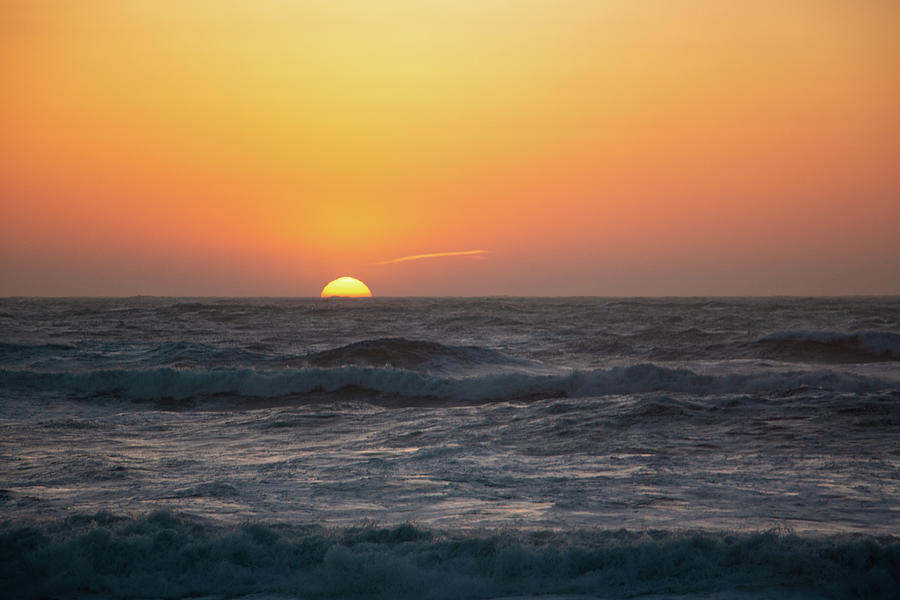 Northern CA Beach Sunset Photograph by Dan Norton