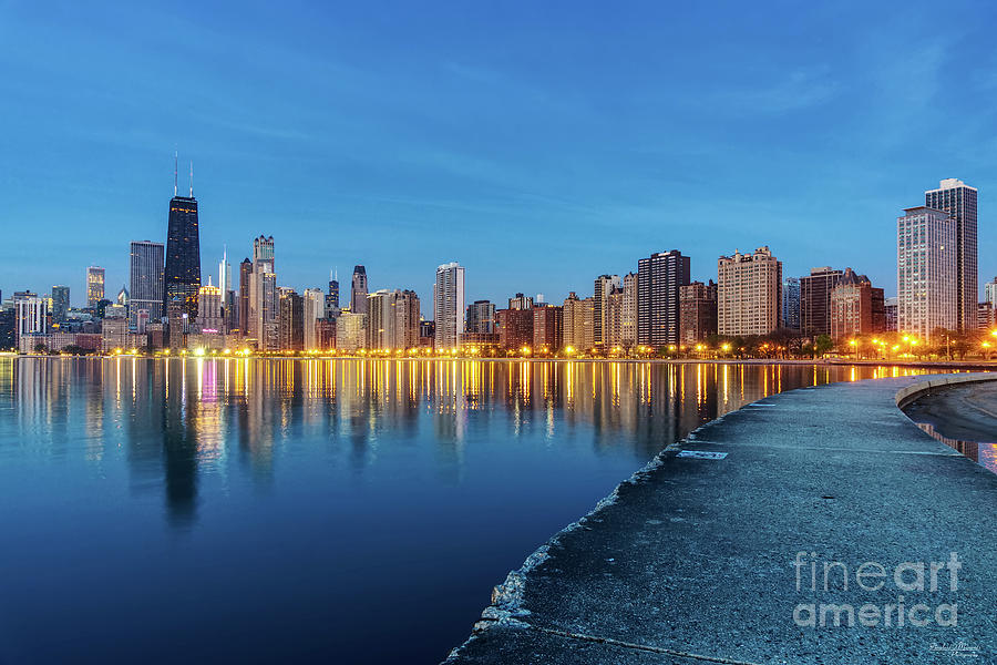 Northern Chicago Cityscape Photograph by Jennifer White