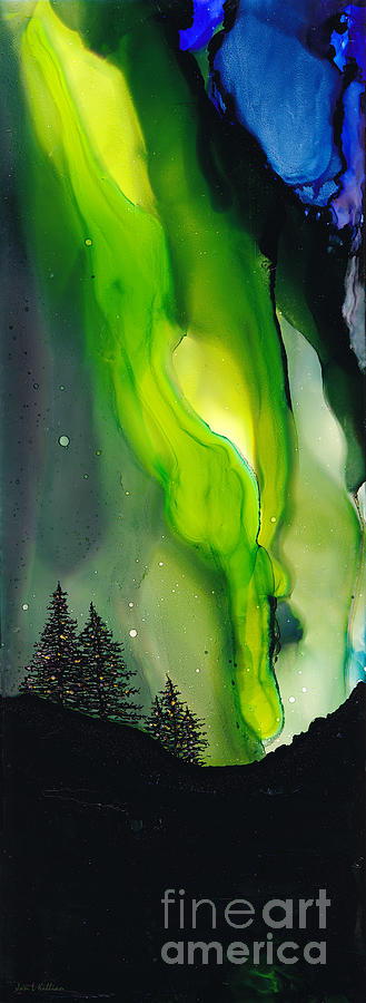 Northern Lights Painting by Jan Killian
