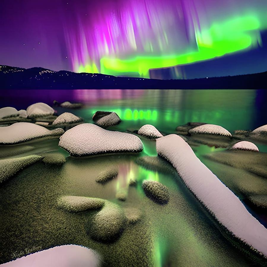Northern Lights No.14 Digital Art by Fred Larucci