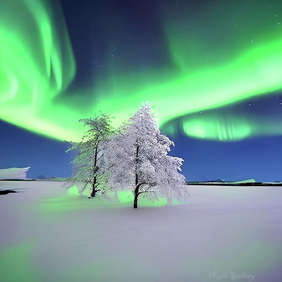 Northern Lights No.31 Digital Art by Fred Larucci