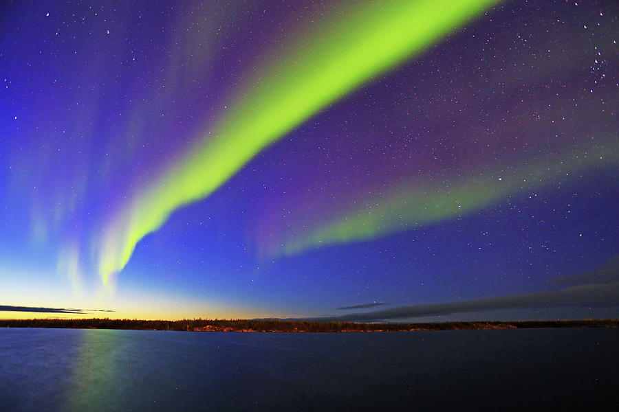 Northern Lights Photograph by Shixing Wen