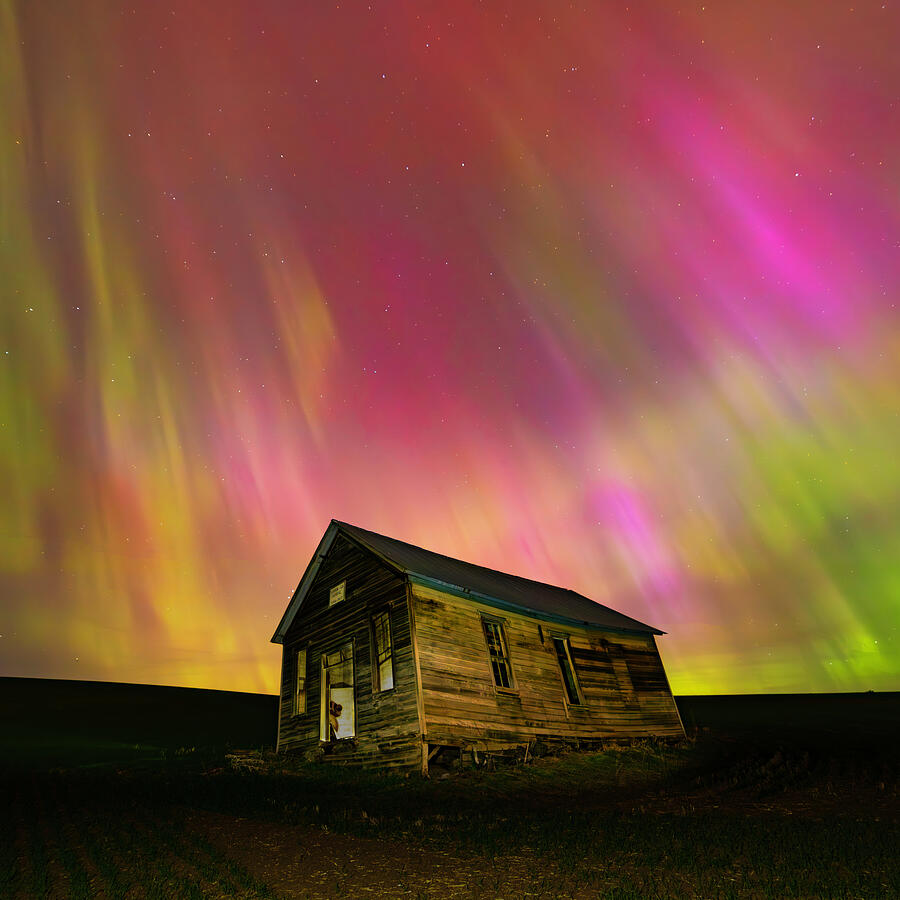 Northern Lights - Square1 Photograph by Mark Jackson Northern Lights - Square1 Photograph by Mark Jackson