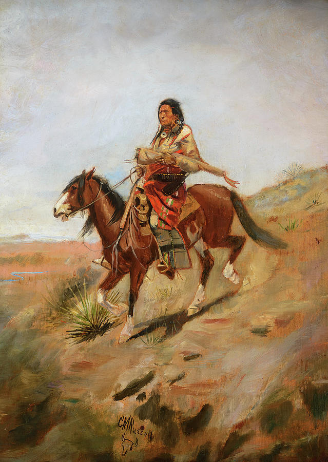 Northern Plains Indian Painting by Artistic Panda - Fine Art America