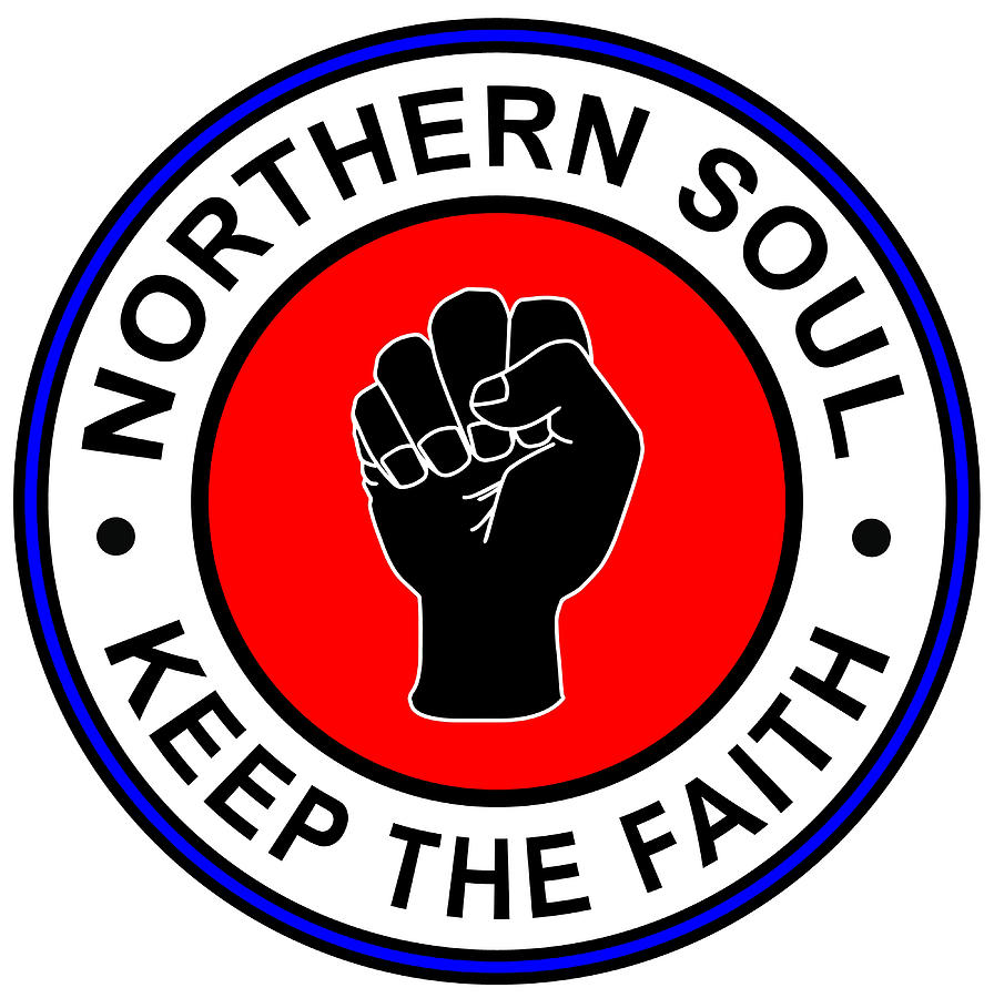 Northern Soul Poster vintage Painting by Dominic Thomas - Pixels
