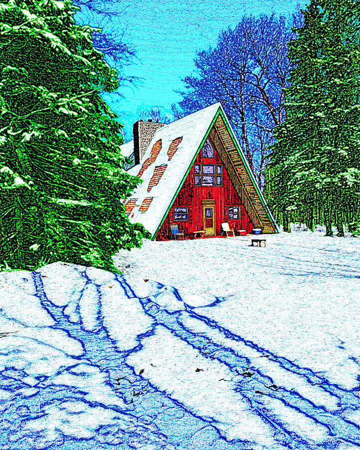 Northern Wisconsin Landscape Digital Art by Rod Whyte