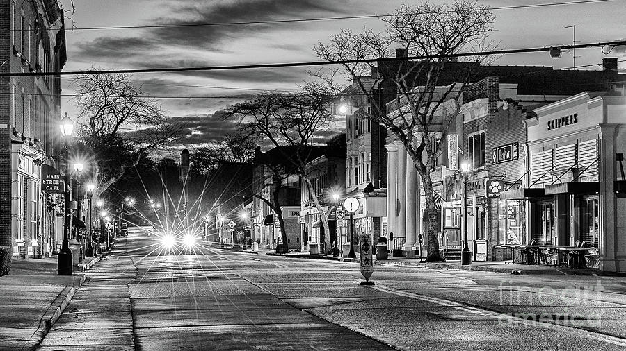 Northport at Night Photograph by Sean Mills