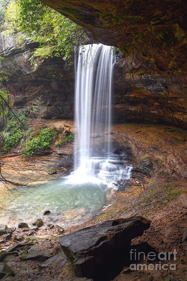Waterfall Photograph - Northrup Falls 12 by Phil Perkins