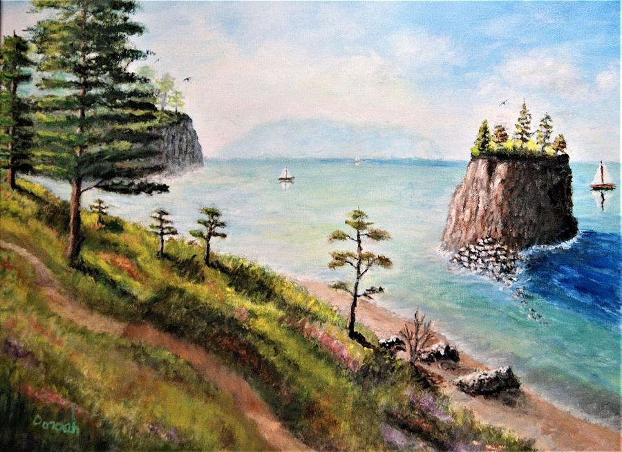 Northwest Coast Painting by Gregory Dorosh