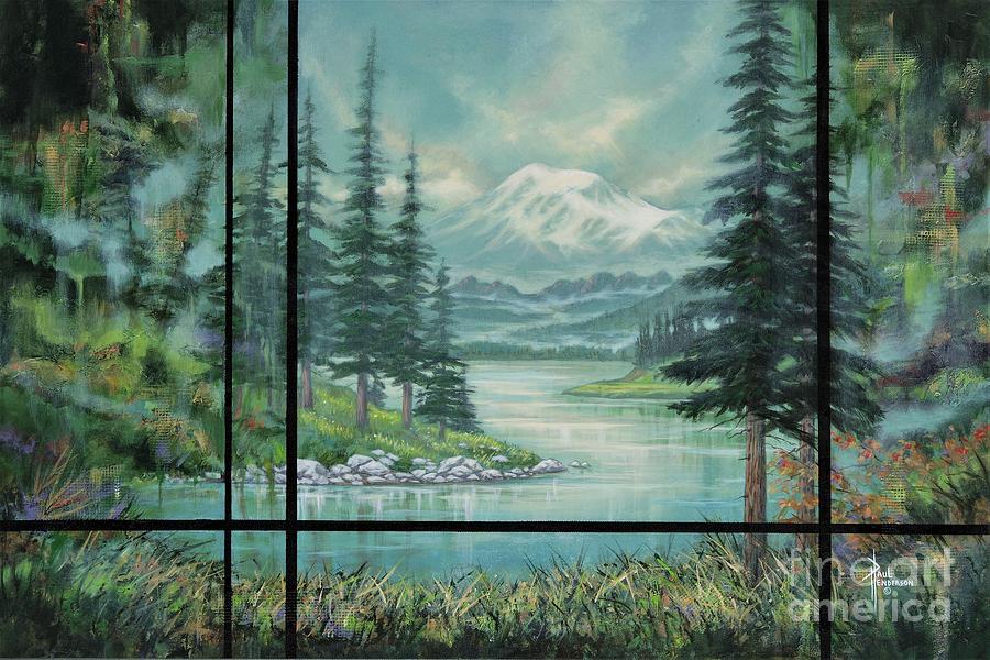 Northwest Green Lake II Painting