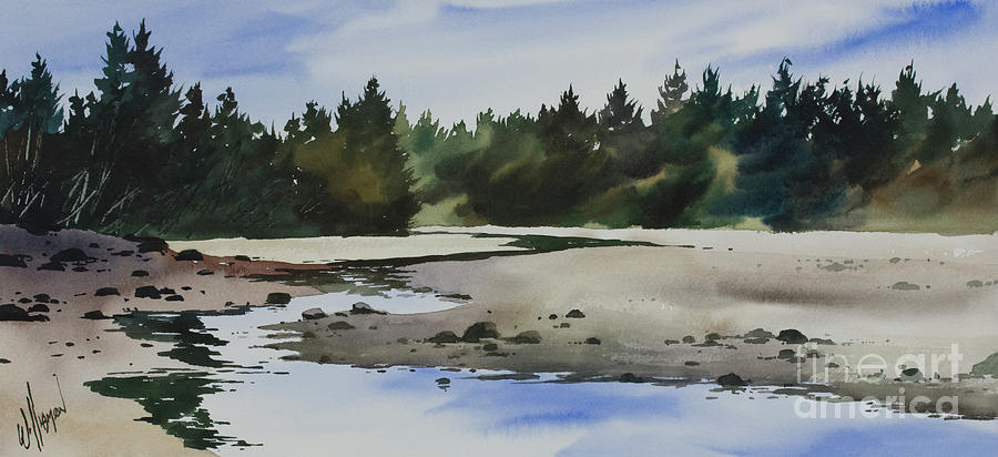 Northwest River Serenity Painting by James Williamson