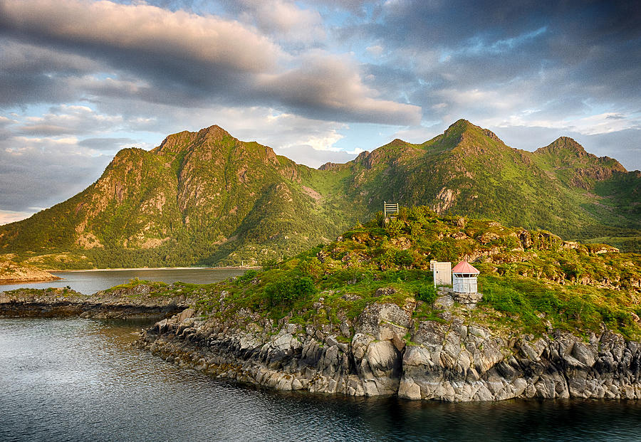 Norway Island Lighthouse Photograph by Rich Isaacman