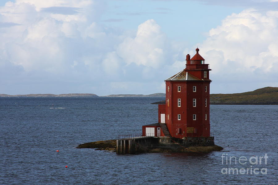 Lighthouse Photograph - Norway Lighthouse by Bruce Borthwick