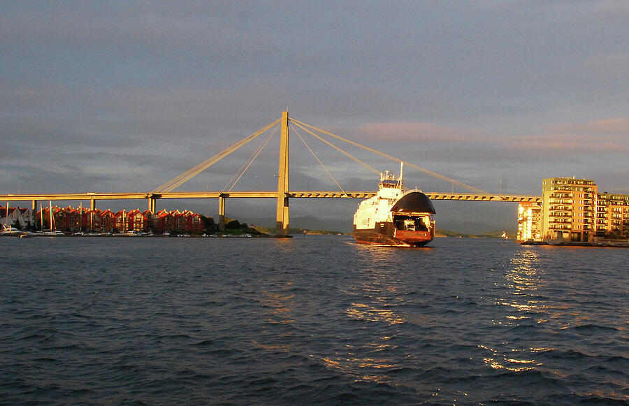 Norwegian bridges and ferries again Photograph by Juergen Hess - Pixels