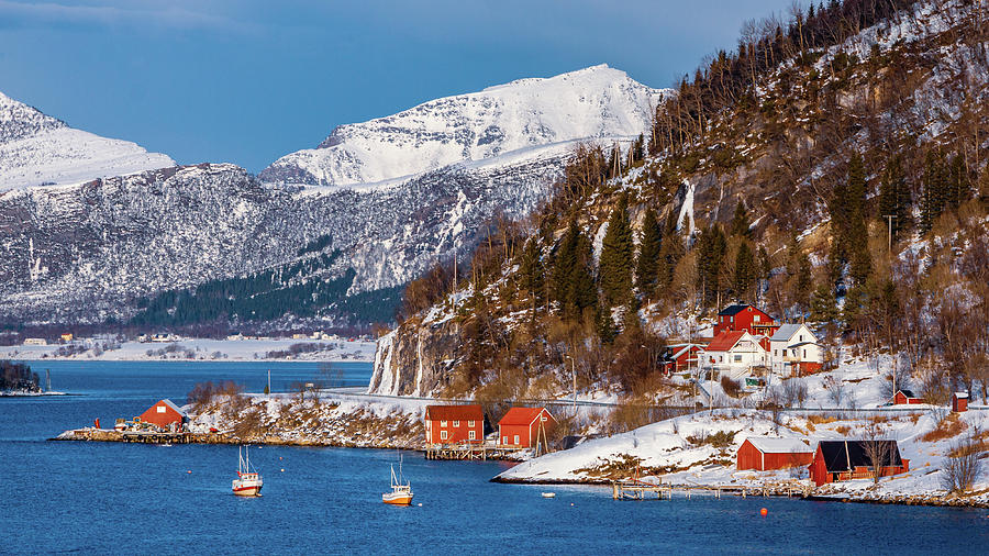 Norwegian Fjord Photograph by John Frid