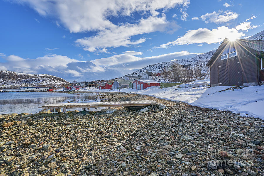Norwegian Town Photograph by Brian Kamprath