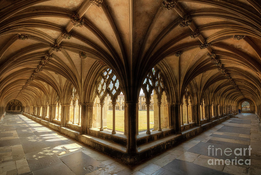 Norwich Cathedral Cloisters Photograph by Neale And Judith Clark