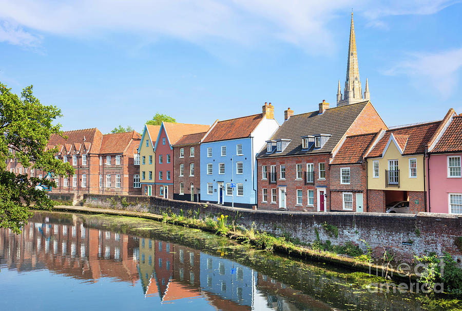 Norwich river Wensum, Norwich, Norfolk, East Anglia, England, UK