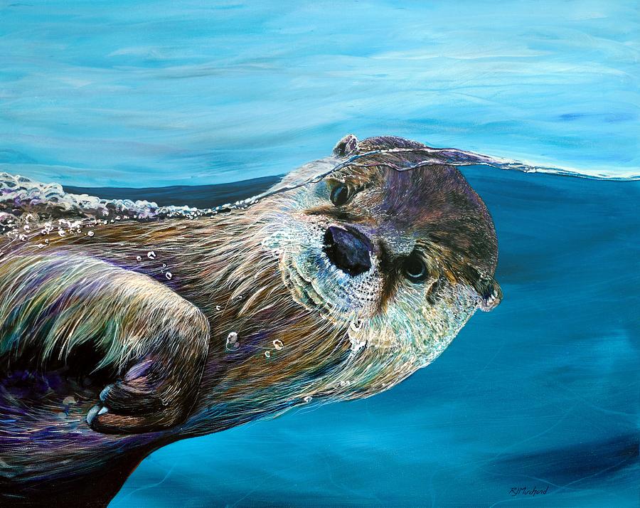 Nose Dive Painting by R J Marchand