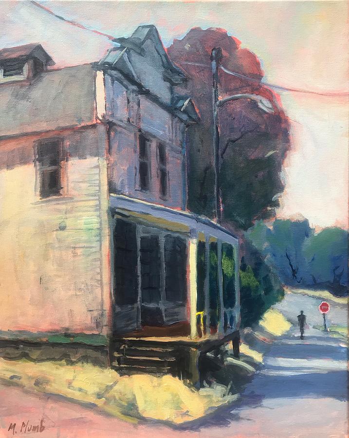 Architecture Painting - Mosier Mercantile Store by Margaret Plumb