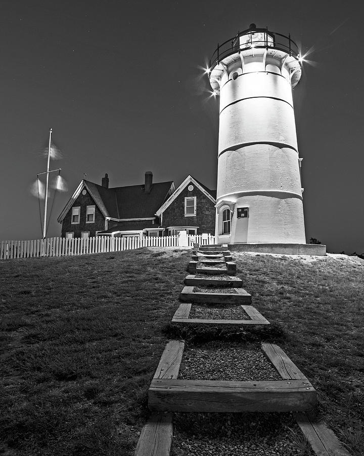 Noska Lighthouse 16x20 proportion Photograph by Toby McGuire