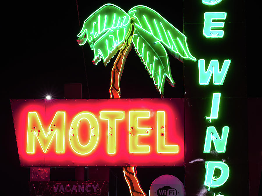 Vintage Neon Sign 022420 Photograph by Rospotte Photography