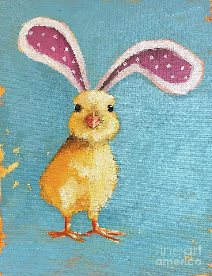 Not a bunny Painting by Lucia Stewart
