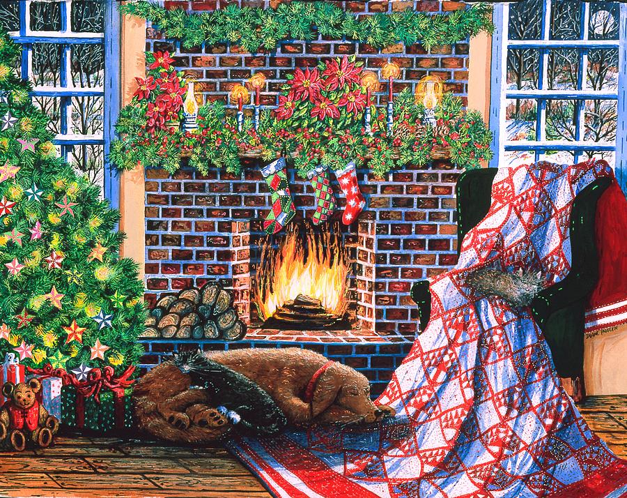 Not A Creature Was Stirring Painting by Diane Phalen