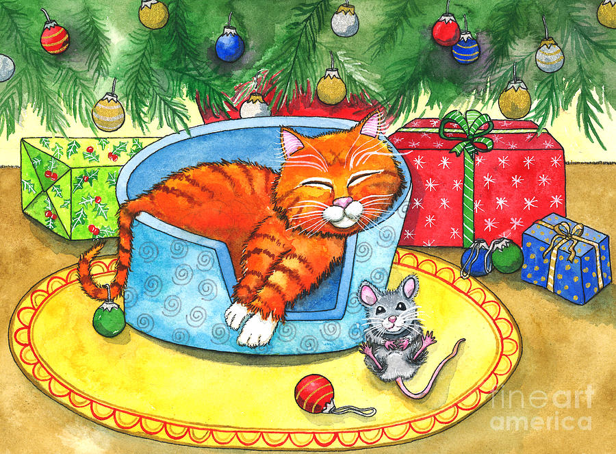 Not a Creature was Stirring  Painting by Shelley Wallace Ylst