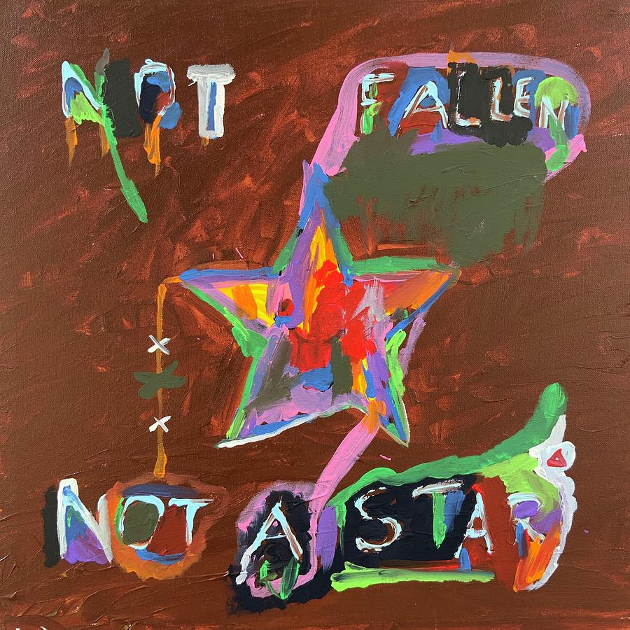 Not Fal Len Not A Star Painting by Fabrizio Cassetta