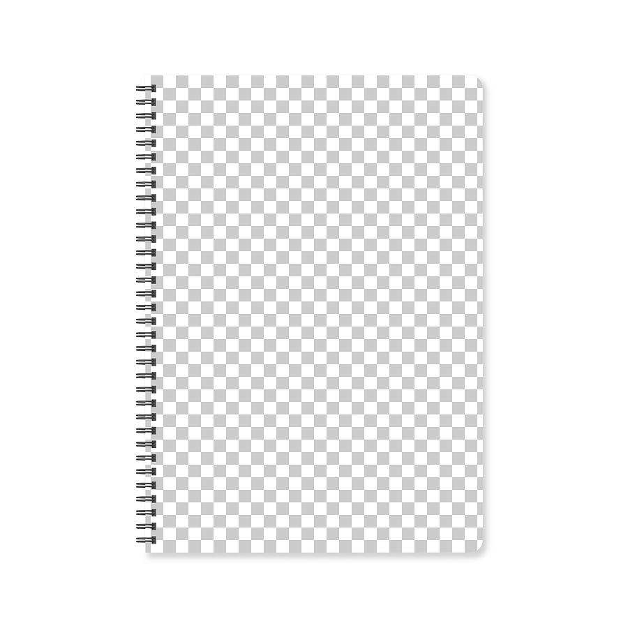 Notepad template with blank background Drawing by Bgblue