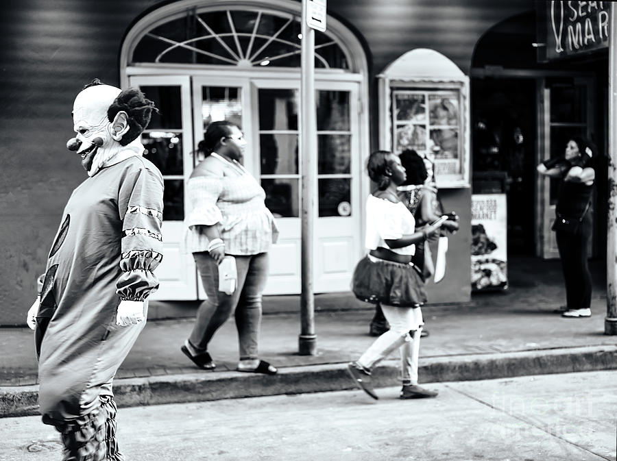 Nothing to See Here on Bourbon Street Photograph by John Rizzuto