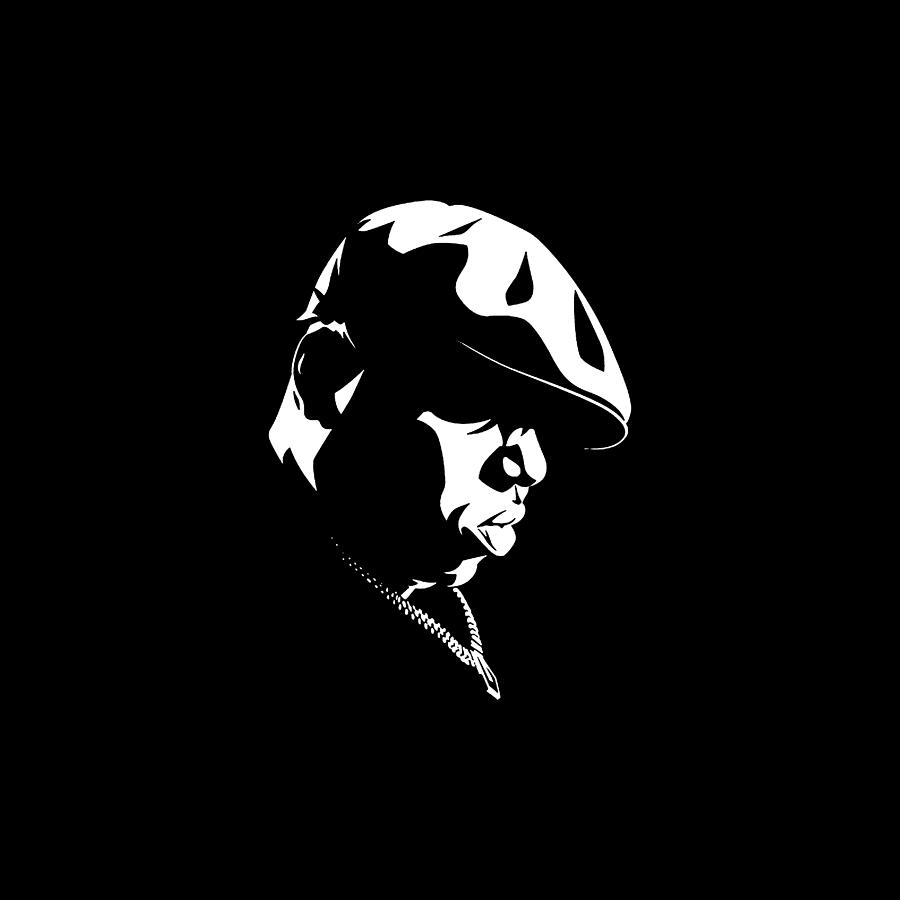 Notorious Big Digital Art by Tyler Bray - Pixels